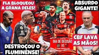 CAIU! FLU ELIMINADO E FLA QUER CLASSIFICAR PRA ENFRENTAR O BOTA! ABSURDO, CBF! MALVADÃO DÁ O TROCO!