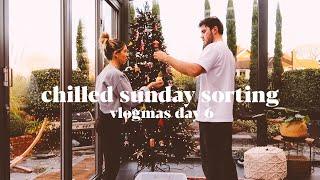 Chilled Sunday Sorting Session | VLOGMAS