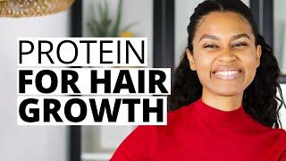 Grow HEALTHY HAIR with Protein Rich Plant-Based Foods!