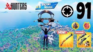 91 Elimination Solo Vs Squads "Zero Build" Gameplay Wins (Fortnite Chapter 6 PC)