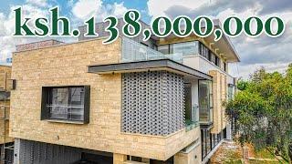 We Toured an Enormous  Kshs 138,000,000 5-Bedroom Mega Villa In Karen | Nairobi #property #luxury