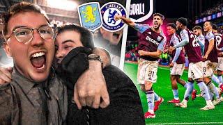 CRAZY SCENES as ASENSIO SCORES 90th MINUTE WINNER vs Chelsea! 
