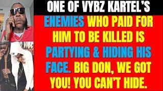 The Shocking Reason Vybz Kartel's Enemy Hid His Face AT the Party!