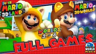 Super Mario 3D Land Plus Mario 3D World Playthrough (With Commentary)