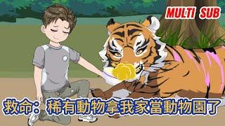 都市动画 | 《救命：稀有動物拿我家當動物園了》厭倦了大城市生活，我回到老家享受人生，意外獲得神奇吊墜，不僅能傾聽動物心聲，還能生產令動物瘋狂的靈水！#糖寶動畫