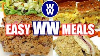 What's For Dinner #42  Easy WW (Weight Watchers) Recipes | NEW TORTILLA MEATLOAF!! BREAKFAST SLIDERS