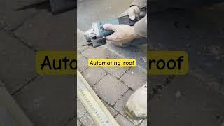 Observatory roll off Roof Track automating roof