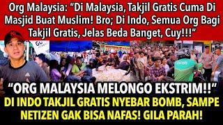 Org Malaysia: “Di Malaysia, Takjil Gratis Cuma Di Masjid Buat Muslim. Di Indo, Semua Org Bagi Takjil