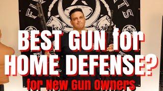 BEST GUN FOR HOME DEFENSE - FOR NEW GUN OWNERS and NEW SHOOTERS - Five Elements Tactical Training