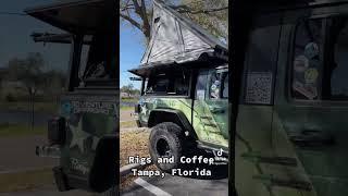 #rigsandcoffee #overland #rackattack #tampaflorida #4x4 #truckmeet #carmeet #rigs #overland4life