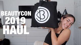 what I got at BEAUTYCON LA 2019 haul + hauler bag