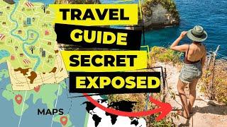 How to Add Maps & QR Code to Your Travel Guide Using Secret App #travelguide #qrcode #canvatutorial