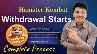 Hamster Kombat Withdrawal Starts | How to Connect Wallet to Receive Airdrop | $Hmstr Deposit Process