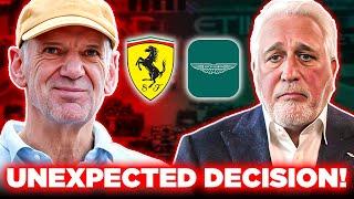 Adrian Newey’s Controversial Move: Aston Martin and Ferrari Left in the Dark!