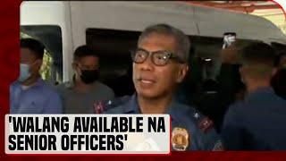 PNP CIDG Director PBGen  Torre sa pagbalik kay OVP chief of staff Lopez sa VMMC