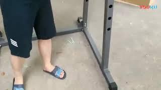 SellinCost Gym Grade Smith Machine Gym Squat Rack Station YL-SM019 Series Installation Video 1 of 2