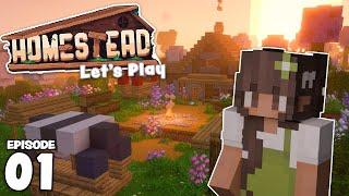 A Cozy Homestead Minecraft Adventure | Part 01 