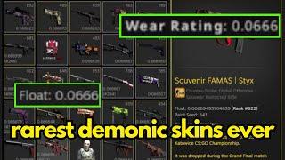 if satan had an inventory in csgo..