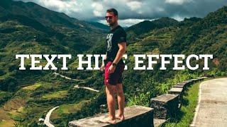 HOW TO GIVE TEXT HIDE EFFECT||EASY||BY KINEMASTER