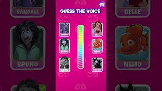 Guess The Disney Character by their Voice | Disney Song Quiz 