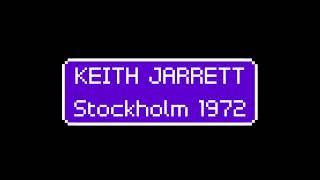 Keith Jarrett | Dramaten Theater, Stockholm, Sweden - 1972.09.17 | [audio only]