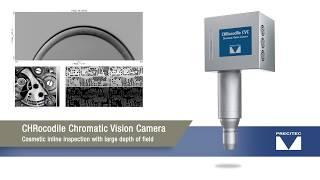 chromatic 2D vision camera CHRocodile CVC cosmetic and default inspection at high speed