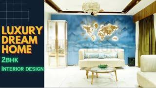 Premium 2 BHK Flat Interior Design in Pune| Luxurious 2BHK Flat Inteior InteriorbyNeeleshChourasiya