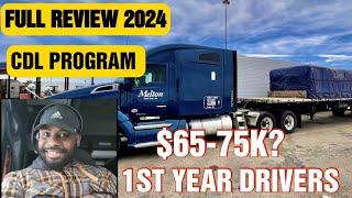 Melton Truck Lines (Flatbed ) EXPERIENCED  AND NEW DRIVERS TRAINING REVIEW