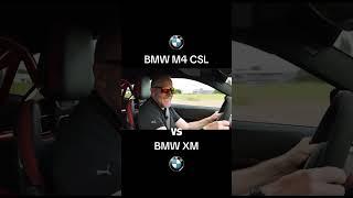 BMW M4 CSL VS BMW XM ~ #bmw #mperformance #mpower #csl #m4f82 #xm