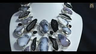 Gemstone Necklace Collection | Rananjay Exports - Wholesale Silver Gemstone Jewelry & manufacturer