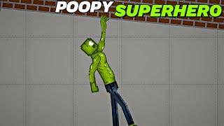 POOPY ACCIDENTALLY BECOME A HERO : MELON PLAYGROUND