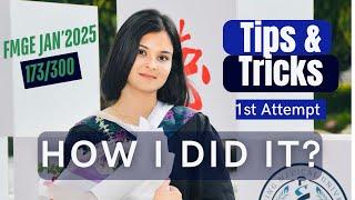 How I Passed FMGE with 173marks in MY 1st Attempt | Subject-Wise Tips & Strategy | Ansab Vlogs