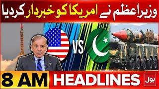 Pakistan Slams US Sanctions On Ballistic Missile | BOL News Headlines At 8 AM | PM Shehbaz In Action