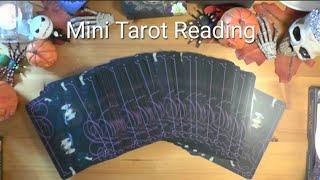 Things will be resolved. Patience in a partnersip/relationship. Mini Tarot reading.