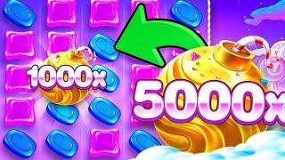 СХОДУ ПОЙМАЛ ОГРОМНЫЙ ЗАНОС НА 5000 X  В СЛОТЕ SWEET BONANZA 1000 / ЗАНОСЫ НЕДЕЛИ / ЗАНОС БОНАНЗА