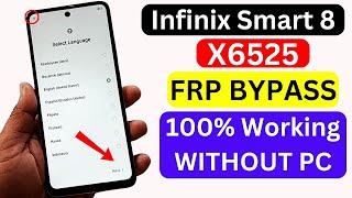 Infinix Smart 8 X6525 Frp Bypass - YouTube Update - No Xshare - No Activity Launcher - Google Bypass