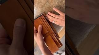 Leather card wallet #making #leatherworks #leathercraft #가죽공예 #craft #카드지갑 #카드지갑만들기