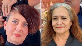 Short Haircuts For Women Over 50 | Short Hair Trends By Top Level Salons