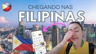 Chegando nas FILIPINAS: Voo, Taxa Ambiental, Formulário de Viagem e Primeiras Impressões