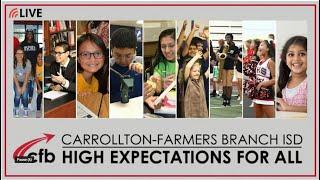 Carrollton-Farmers Branch ISD - School Board Work Study - 3/10/2025