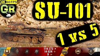 World of Tanks SU-101 Replay - 6 Kills 5.5K DMG(Patch 1.4.0)