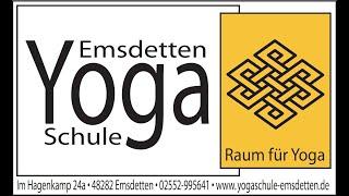 1. Web-Yoga-Stunde der Yogaschule Emsdetten