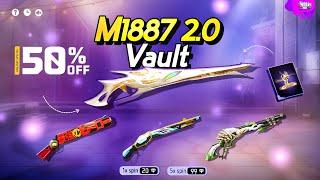 Legendary M1887 2.0  M1887 Skin Return | free fire new event | ff new event | new event