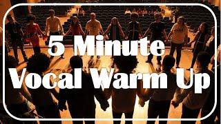 5 Minute Daily Vocal warm Up - Scales - Arpeggios - Lip Trills - Vowels - Blagmusic Edition