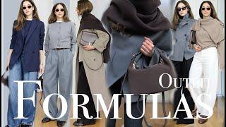 3 Timeless Outfit Formulas | Winter and Spring | Practical Styling for Daily Wear