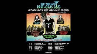 Bret Michaels Talks "Parti Gras 2023" July 29th, Tinley Park, IL @BretMichaelsOfficial @967TheEagle