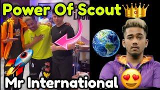 Why People Call Scout As Mr International 