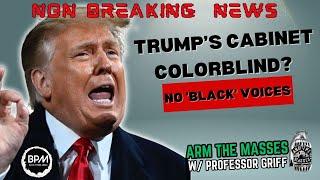 Trump’s Cabinet Colorblind? "No 'Black Voices": w/ Professor Griff