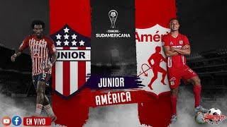  JUNIOR VS AMÉRICA EN VIVO - 06/03/25 - FASE 1 COPA SUDAMERICANA.