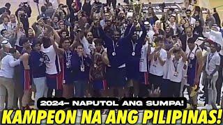 SA WAKAS NAPUTOL NA ANG SUMPA NGAYONG 2024! KAMPEON NA MULI ANG PILIPINAS SA DUBAI INTERNATIONAL!